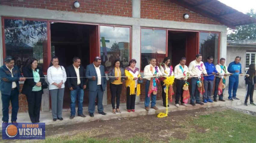 El Presidente Miguel Ángel Prado, inaugura obra de amplio impacto en Sevina