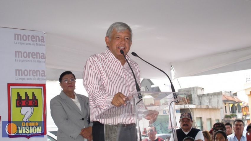 Es 'Inmoral y antiética' la posible alianza del PAN y PRD en Edomex: AMLO