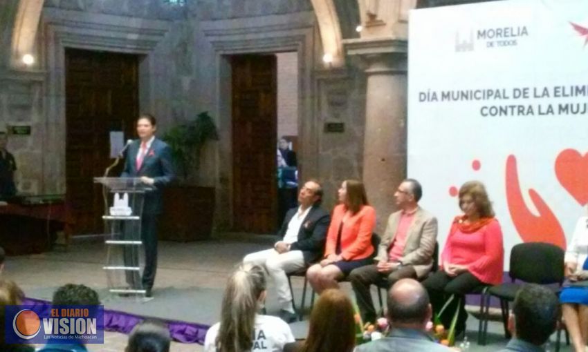 Municipio celebra, día de la eliminación de la violencia contra la mujer.