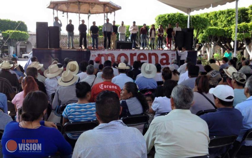Andrés Manuel López Obrador, inicia hoy gira por Michoacan: Enrique Zepeda