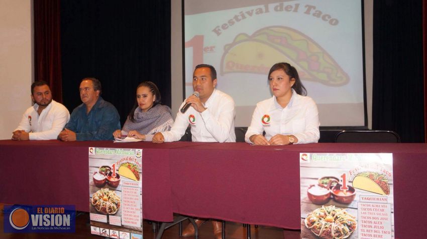 Queréndaro invita a su 1er Festival del Taco 