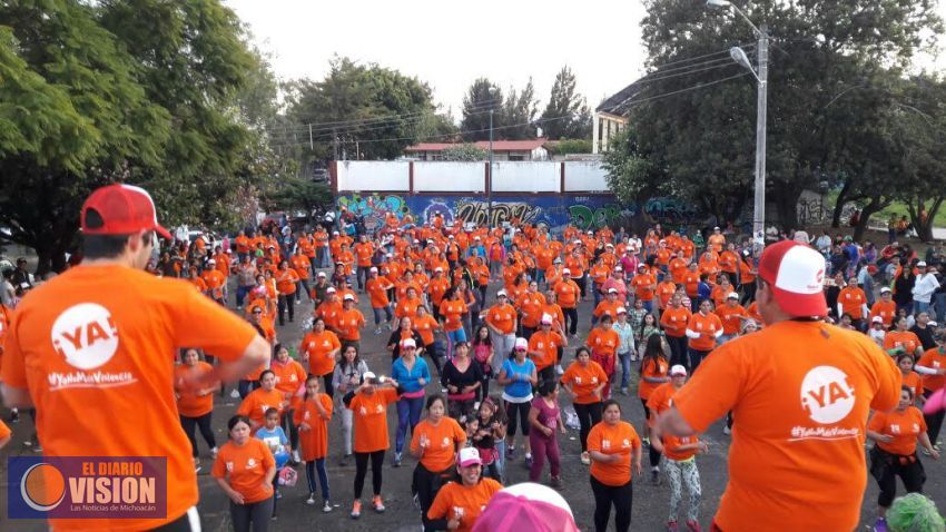 #YaNoMásViolencia llega a mujeres del Distrito 10 de Morelia Noroeste