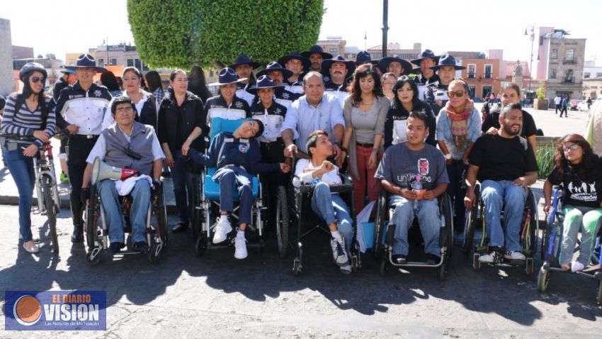 Participa SSP en caminata 