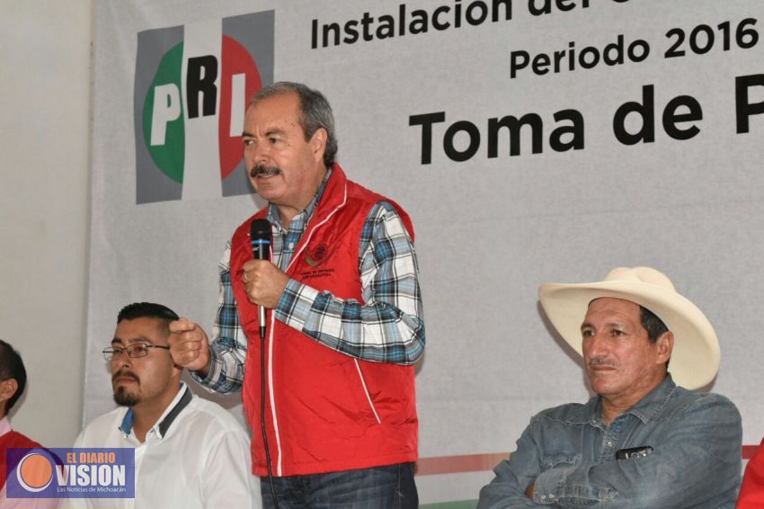 El PRI construirá su triunfo desde la base de la militancia en cada municipio