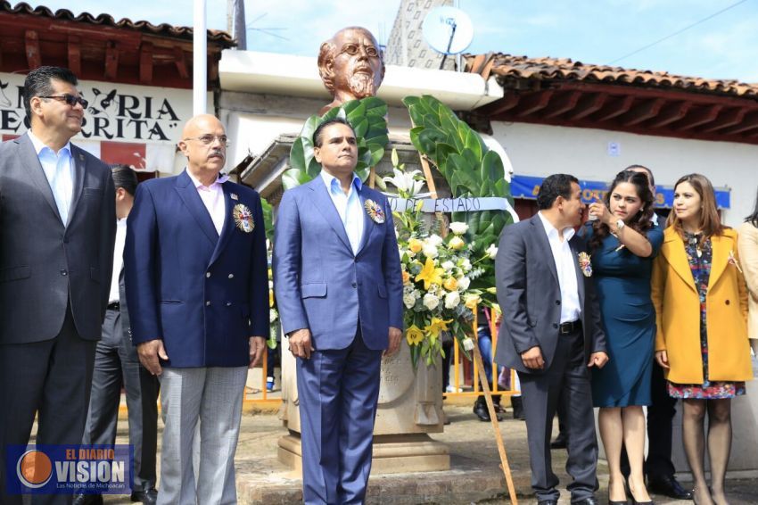 Encabeza Gobernador 151 Aniversario del Canje de Prisioneros en Acuitzio
