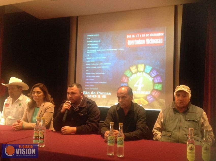 Anuncian 4º Feria del Mezcal Artesanal de Río de Parras municipio de Queréndaro