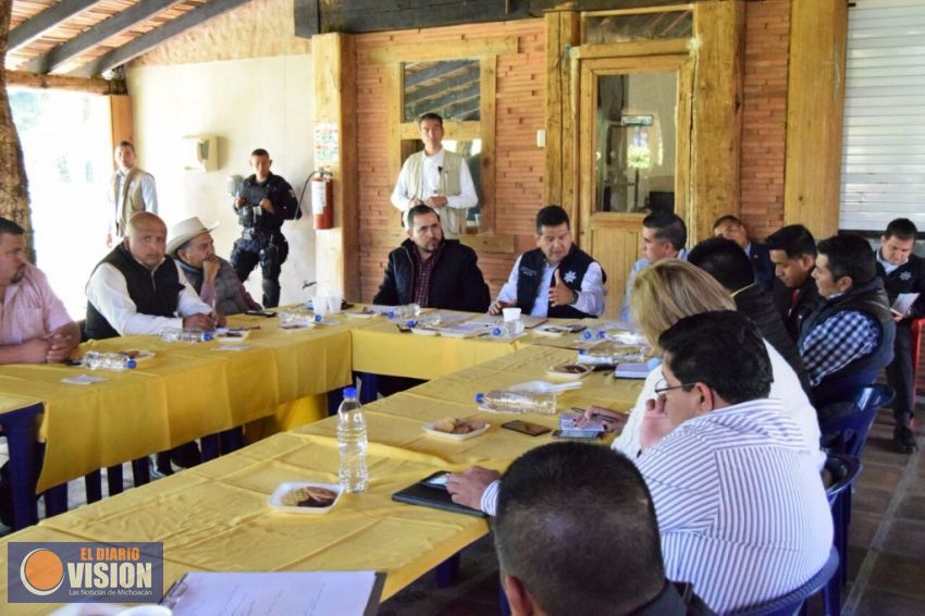 Garantiza Juan Bernardo Corona coordinación intermunicipal con regiones Cuitzeo, Zamora y Morelia  