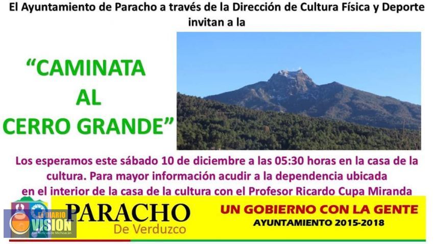 Ayuntamiento de Paracho invita a la 