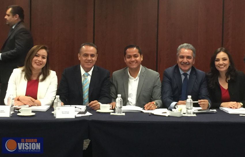 Diputados se reúnen en el Senado para revisar avances en el Sistema Anticorrupción