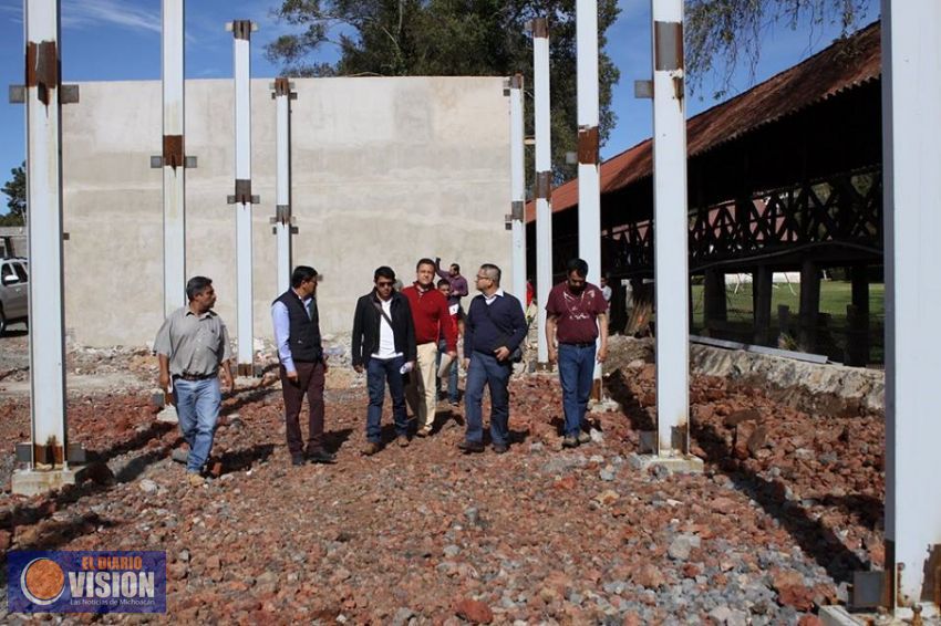 Funcionarios federales de Sectur realizaron recorrido en la construcción de Cocinas Tradicionales