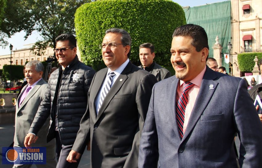 Diputados en la mejor disposición para coadyuvar por la seguridad de los michoacanos