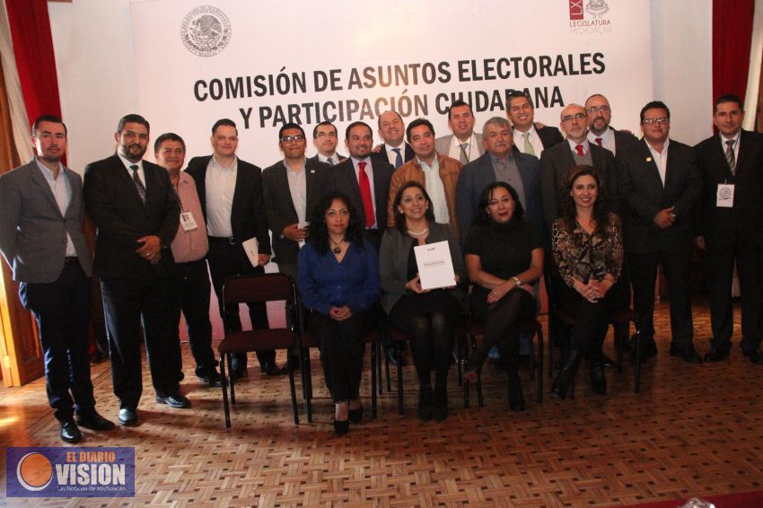IEM entrega al Congreso del Estado la propuesta del proyecto de reforma electoral 