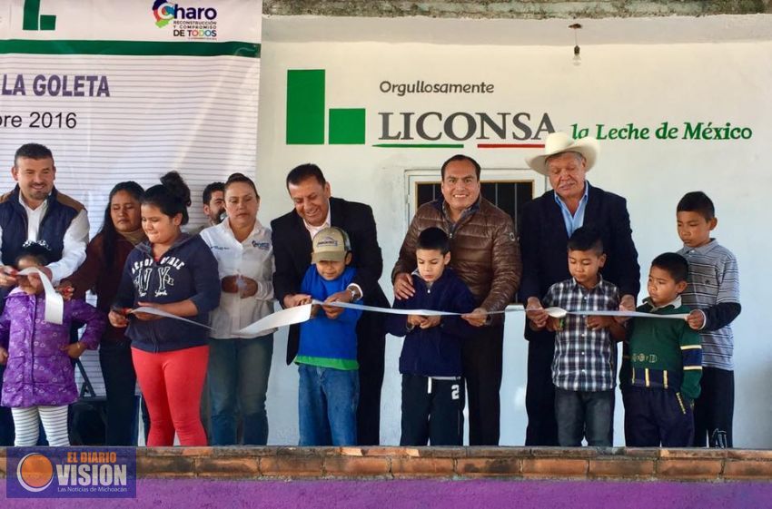 Inaugura Liconsa lechería en Charo; Suman 404 en Michoacán