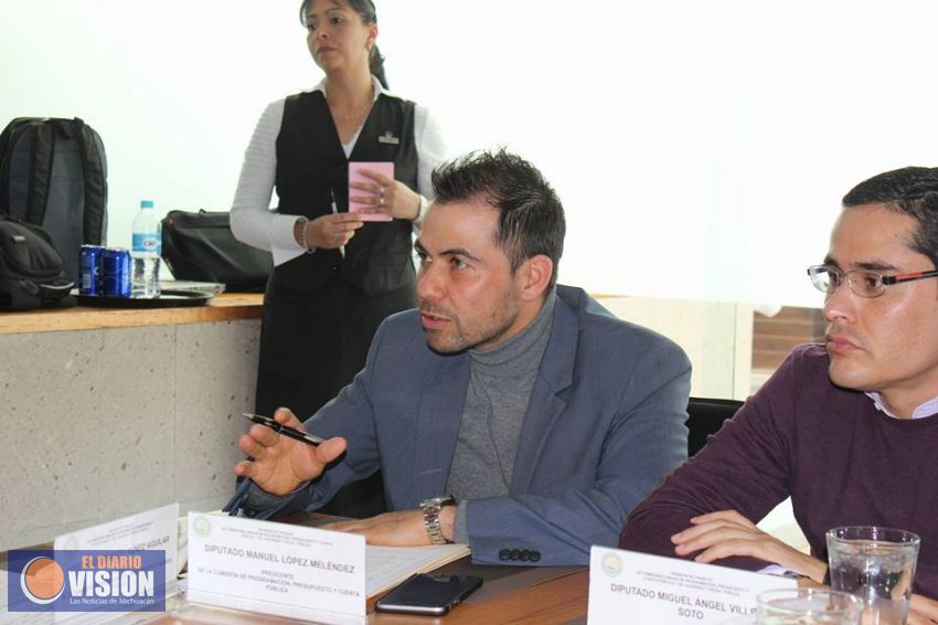 Comisiones han dictaminado 110 de las 113 iniciativas de leyes de ingresos: Manuel López Meléndez