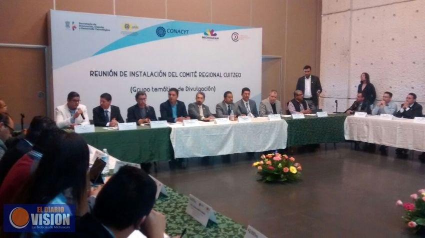 Instalan Comité Regional Cuitzeo, Grupo Temático de Divulgación