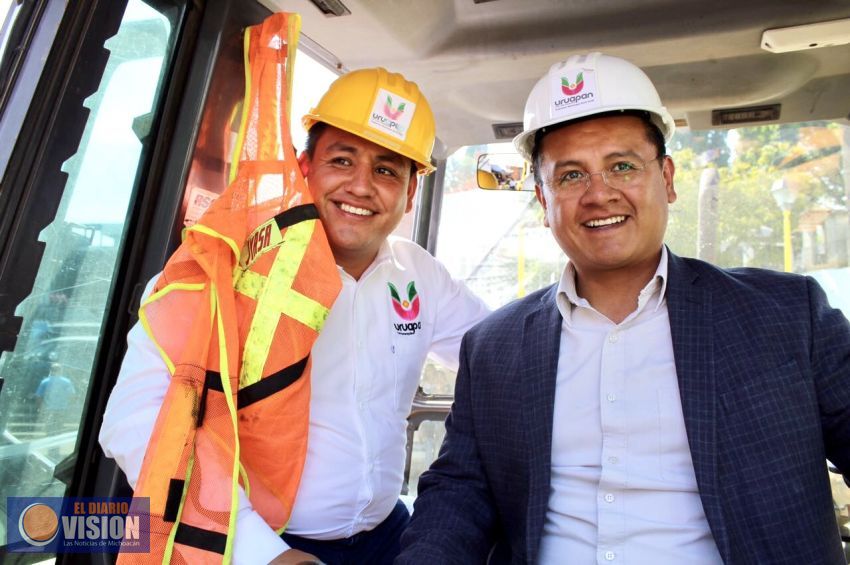 Uruapan retoma la ruta del desarrollo y el progreso: Torres Piña