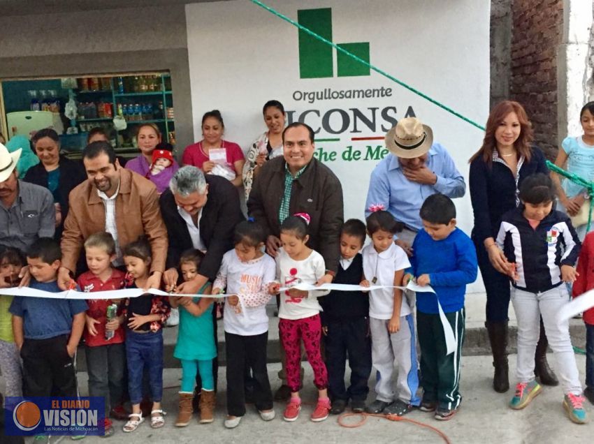Liconsa supera meta de lecherías inauguradas en 2016