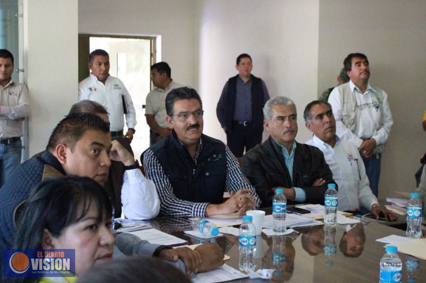 Refuerzan organización para prevenir incendios forestales en la Región Meseta Purépecha