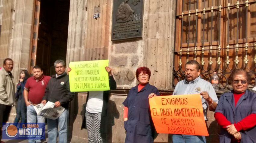 Sueum inicia manifestaciones en la Universidad Michoacana