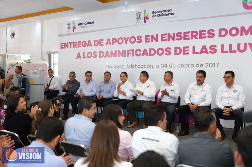 Escucha Silvano Aureoles inquietudes del Consejo para el Desarrollo Integral de Uruapan