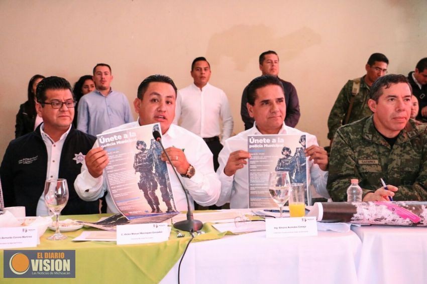 Ante ciudadanos, VMG anuncia relanzamiento de convocatoria para policías municipales