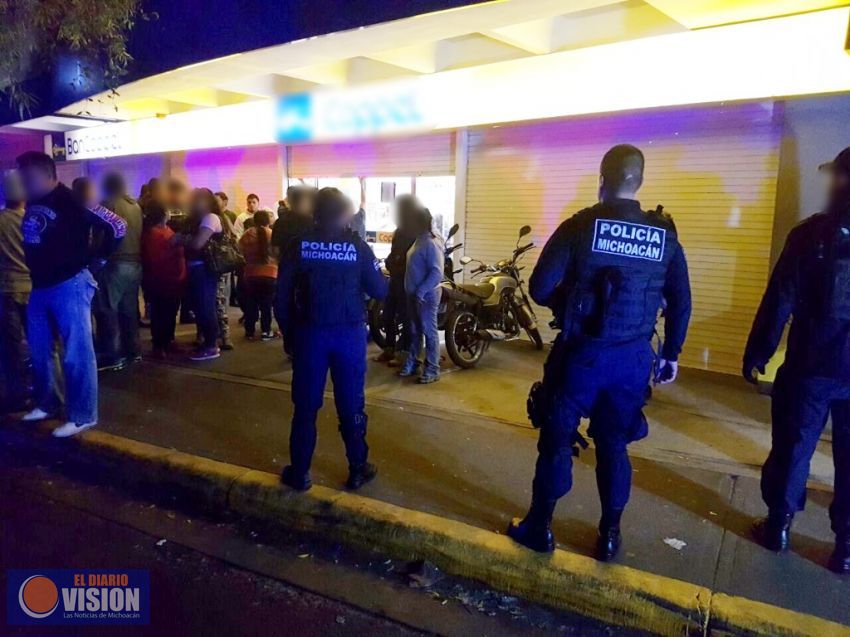 Detienen SSP y Sedena a cinco por tratar de vandalizar 