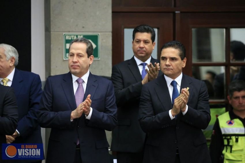 Asiste Gobernador Silvano Aureoles a Sesión del Consejo Nacional de Protección Civil