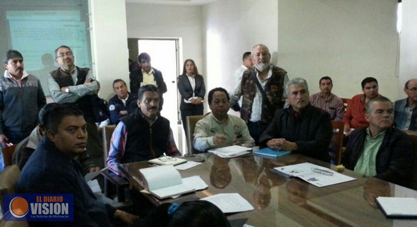 Autoridades y organizaciones civiles de la meseta se prepara para hacer frente a los incendios 