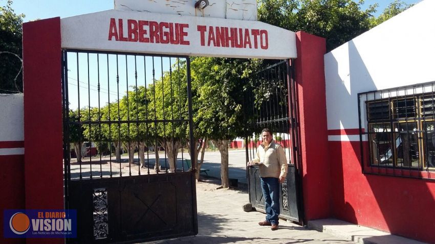 Constata CEDH rehabilitación del albergue de Tanhuato
