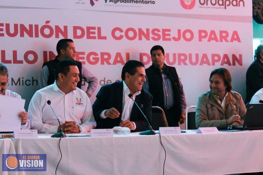 Refrenda Gobernador compromiso y voluntad para salvaguardar seguridad de uruapenses