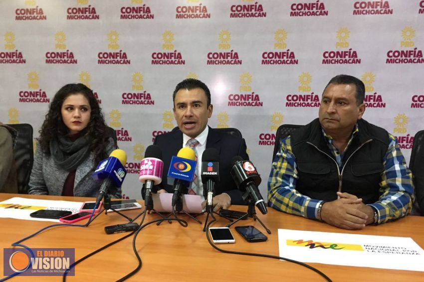 Dirigentes del PRD que aprobaron Pacto deben cambiar y no simular: Fidel Calderón 