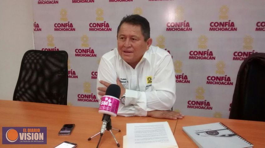 PRD Morelia se manifestará en contra de gasolinazo este domingo