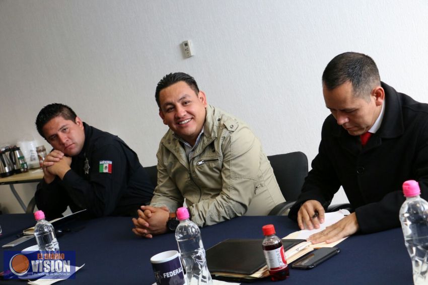 Diseñan más estrategias para reforzar la seguridad en el municipio de Uruapan