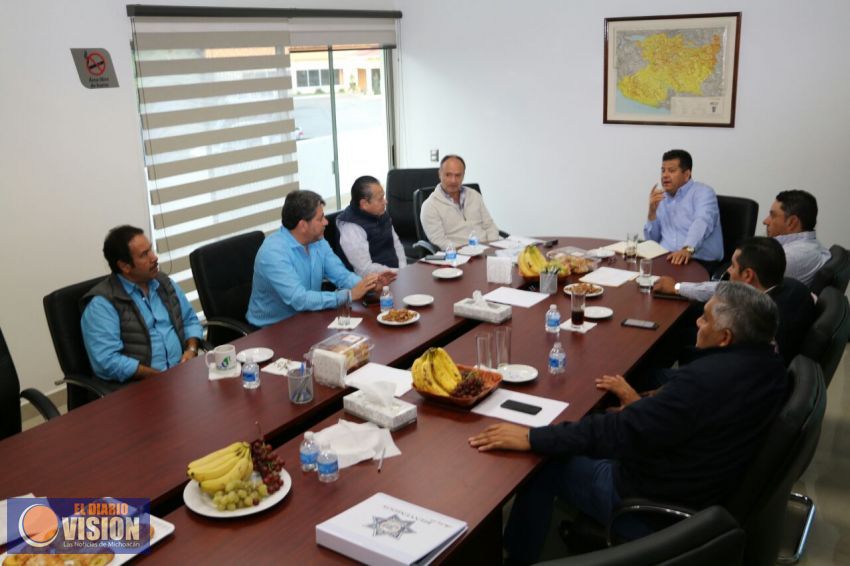 Acuerdan SSP y aguacateros acciones para reforzar la seguridad
