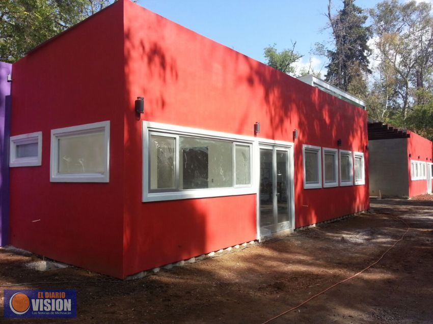 Al 90%, la construcción del albergue del Hospital Infantil: SSM