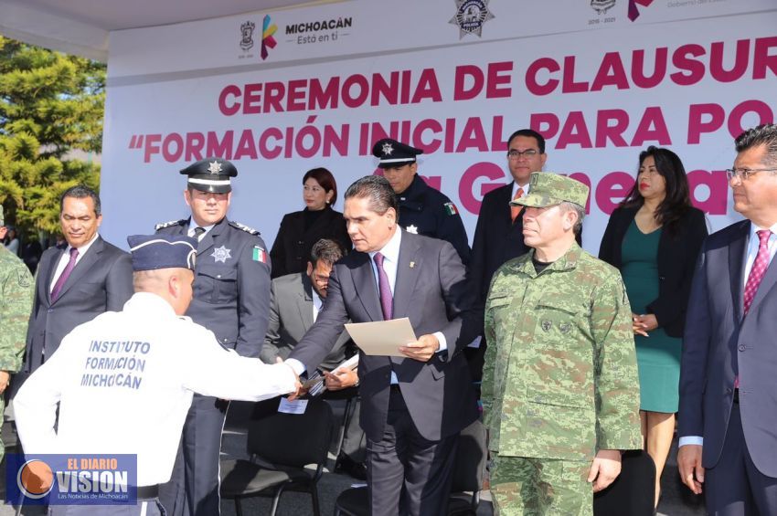 Tiene Michoacán instituciones de seguridad más sólidas: Silvano Aureoles