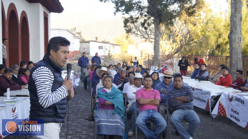 Llega ordenes juntos a las comunidades de la Zona Lacustre