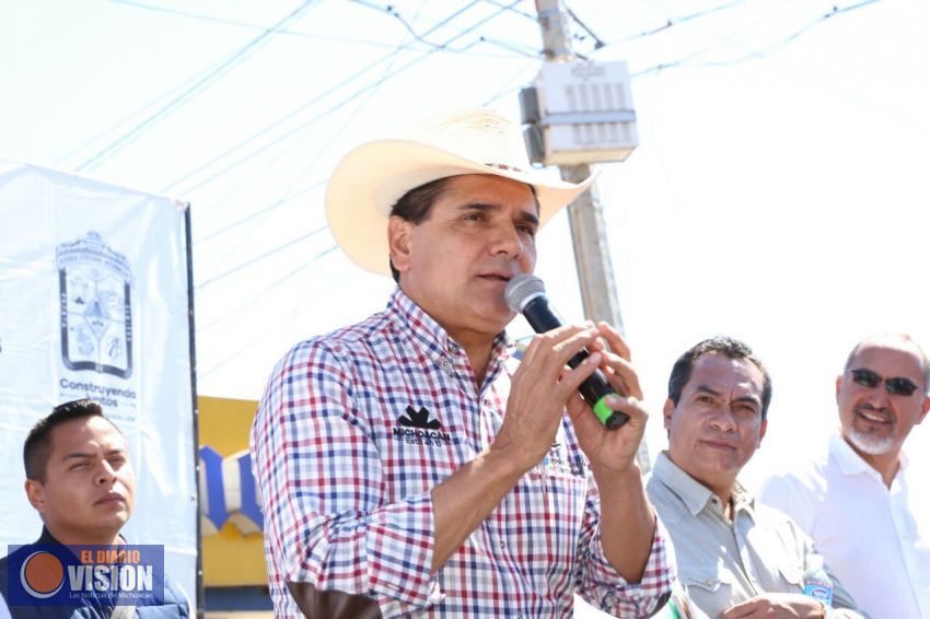 Mejorará imagen urbana de San Felipe de los Alzati: Silvano Aureoles