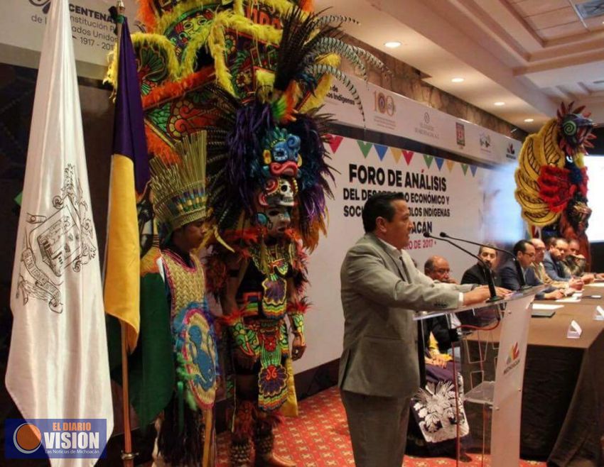 El Gobierno de Michoacán trabaja para abatir rezagos de pueblos indígenas: SPI