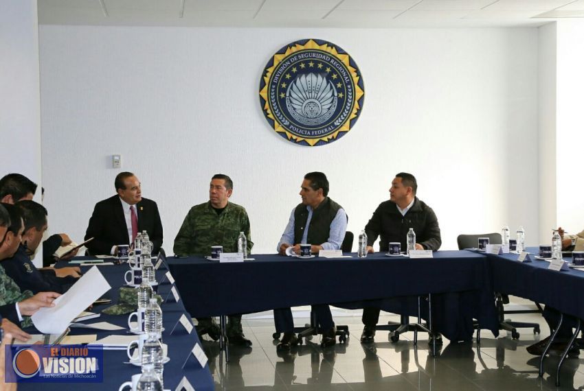 Fortalecen acciones interinstitucionales por la seguridad en Uruapan