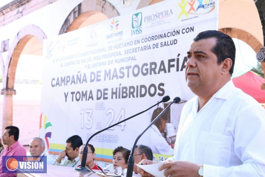 Pone en marcha Elías Ibarra campaña de mastografía y toma de híbridos
