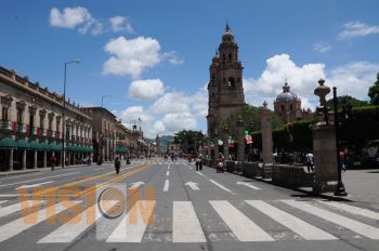 Cerrarán parcialmente el Centro de Morelia por su 470 Aniversario