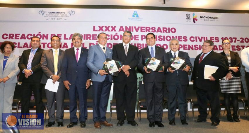 Anuncia Gobernador fortalecimiento de la Dirección de Pensiones Civiles del Estado