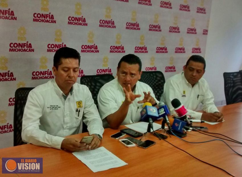 Exige PRD que pese al cobijo del Gobierno Federal se investigue a Jara Guerrero 