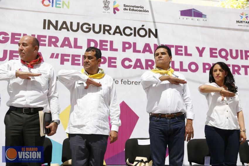Nuestro trabajo, garantizar derecho a la educación de calidad: Gobernador 