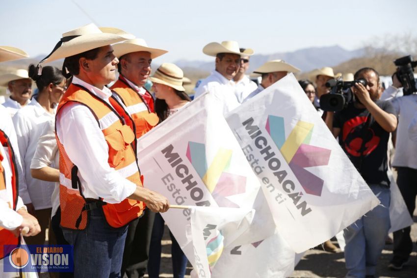 Contará Huetamo con más y mejores obras públicas: Silvano Aureoles