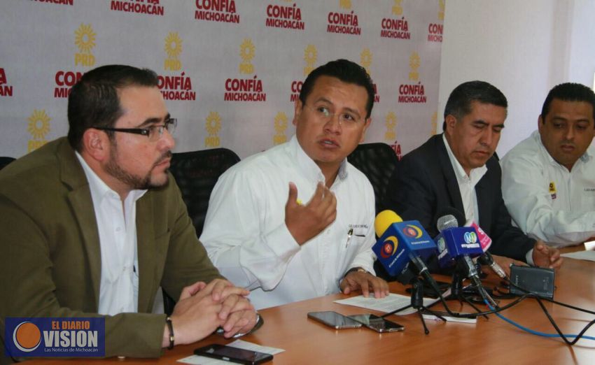 Exige PRD a Federación atienda problema de tolvaneras del Lago de Cuitzeo 