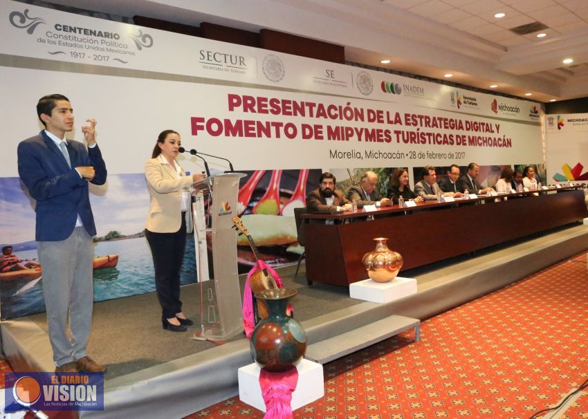 Presenta Sectur Michoacán Estrategia Digital y Fomento de Mipymes Turísticas