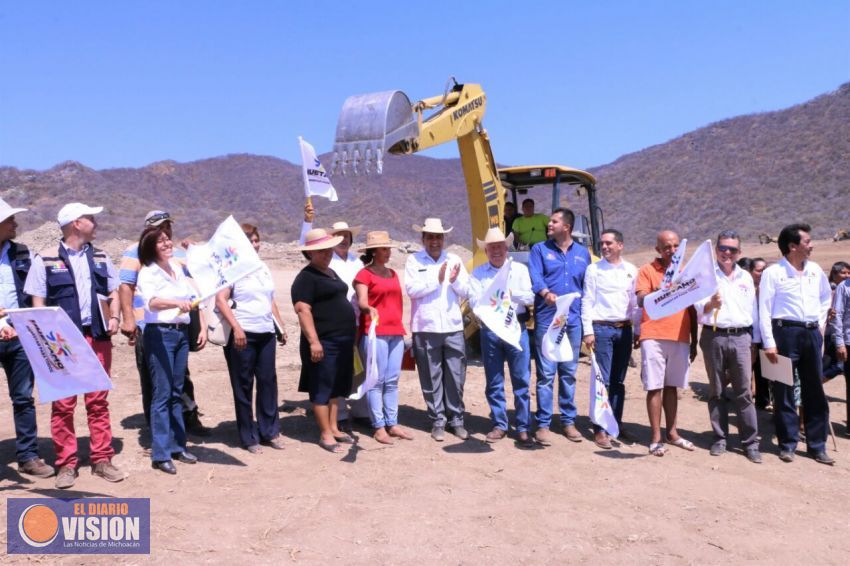 Arranca Ayuntamiento de Huetamo construcción de Comedor Comunitario en Chihuero: Elías Ibarra