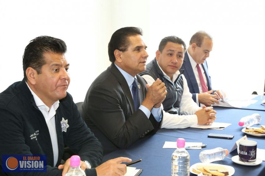 Coordinación real y efectiva fortalece seguridad en Uruapan, destaca Gobernador 